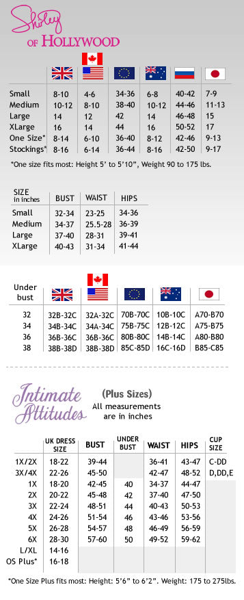 Shirley of Hollywood Stripe Mesh Teddy